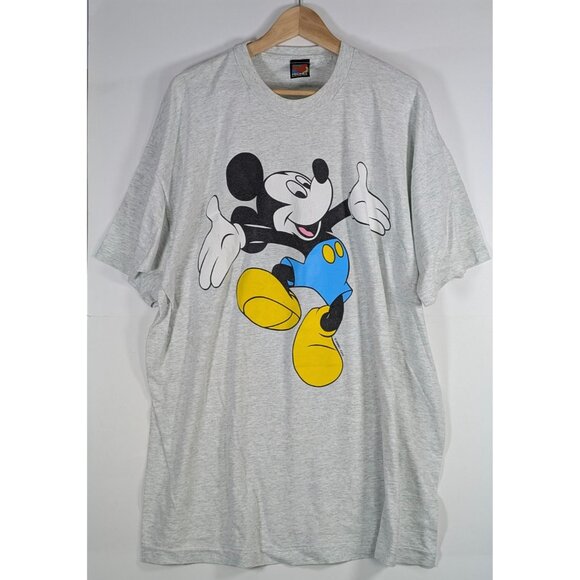 VTG 90s Disney Shirt Mickey Unlimited Mouse Single Stitch Vintage Jerry Leigh 2X - Picture 1 of 7